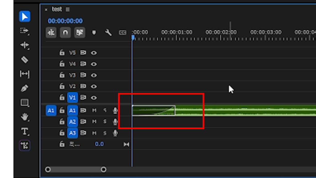 Premiere Pro_指数フェードを適用