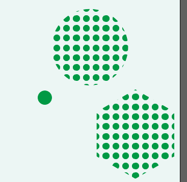 イラレ_水玉模様の作り方_パターンが改善される