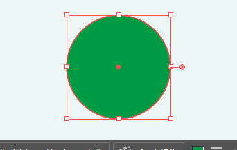 イラレ_文字をアーチ状に変形する_楕円を作成する