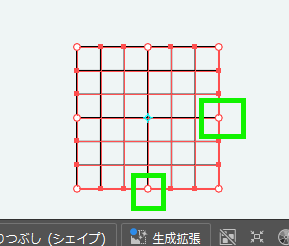 illustrator_格子・斜め格子柄の作り方_格子を変形