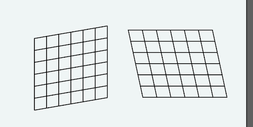 illustrator_格子・斜め格子柄の作り方_格子を斜めに変形