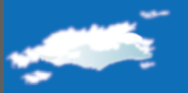 イラレ_雲マークやリアルな雲の作り方_雲を微調整して完成